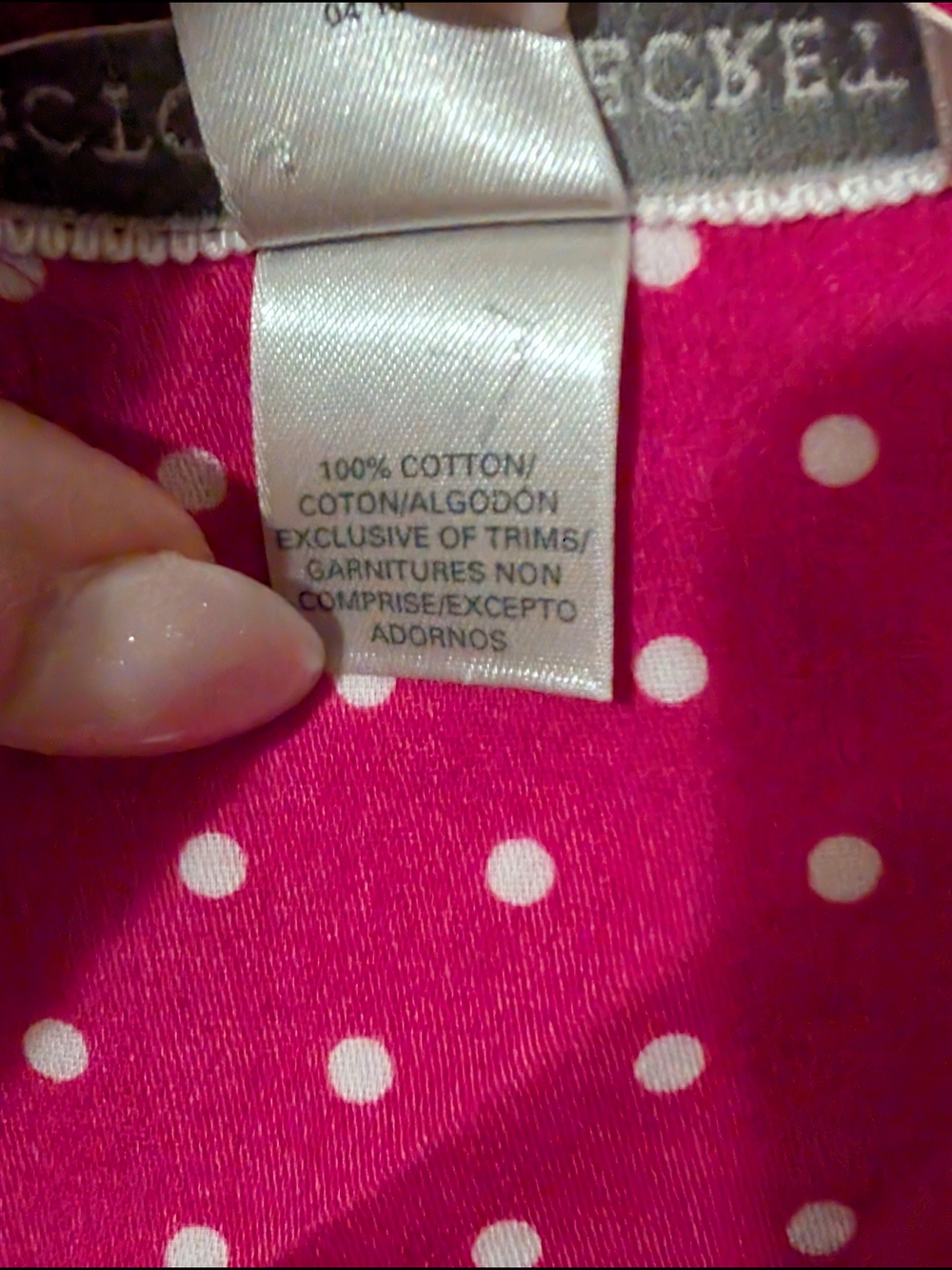 Victoria's Secret Hot Pink Polka Dot PJ Short Set - Picture 5 of 8